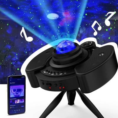 China Smart Light Sensor Control 4 in 1 LED Star Laser Light Projector with Adjustable Tripod Holding Colorful Starry Projector Galaxy Sky Night Lamp for sale