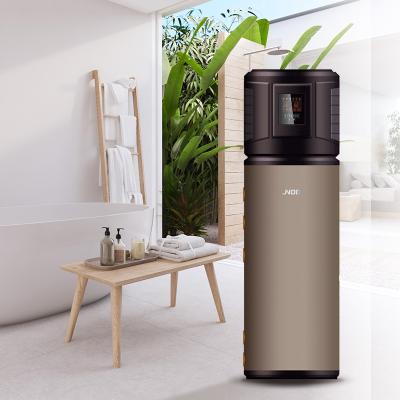 China Outdoor Domestic Hot Water Heat Pump Heater Air To Water All In One Hot Water Heat Pump for sale