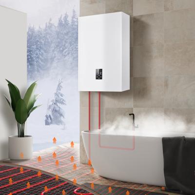 China Hotel wall mounted electric heating boiler for home central heating and domestic hot water for sale