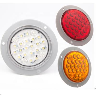 China Boat etc price LED stop turn tail lamp trailer lorry van camper rv truck good 4 inch round led light for truck for sale