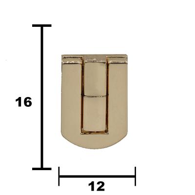 China For Cigar Box Packaging Box Wood Wooden Metal Accessories Latch Latch Hook Clasp Lock for sale