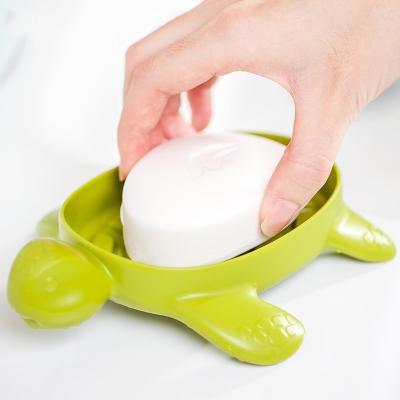 China Sustainable Creative Turtle Soap Box Household Turtle Drain Soap Box Toilet Shelf for sale