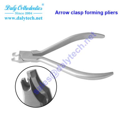 China Arrow clasp forming pliers of dental forceps from orthodontic supplies for sale