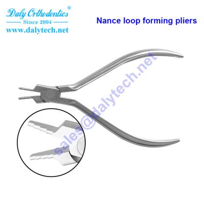 China Nance loop forming pliers of adult orthodontics from dental depot for sale