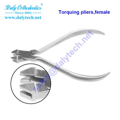 China Torquing pliers , female of orthodontic equipment from dental instruments for sale