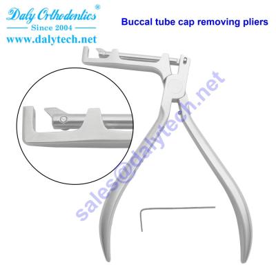 China Buccal tube cap removing pliers of ortho pliers for dental instruments for sale