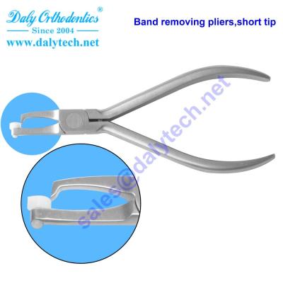 China Oliver-Jones posterior band removal pliers,short tip of orthodontic pliers for sale