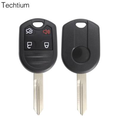 China 4 Button Plastic Remote Key 433Mhz with Blade for Ford NO Chip Inside for sale