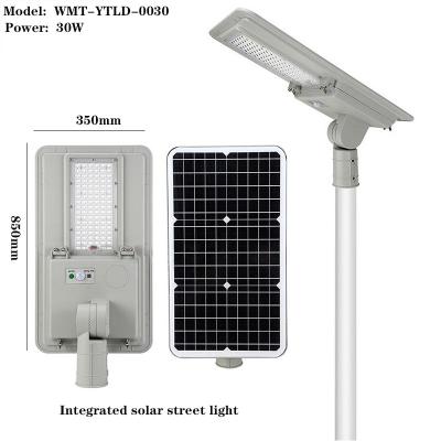 China Outdoor Road Lighting Outdoor Road Lighting LED Integrated Solar Street Light Manufacturer for sale