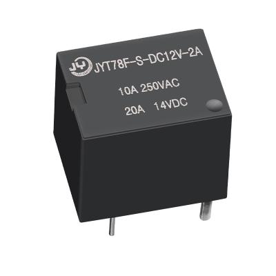 China 20A sealed automotive relay 14VDC 12V/0.6W two groups of T78F normally open relay for sale