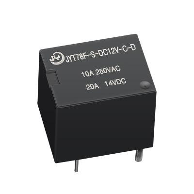 China Sealed Automotive Relay 10A/250VAC/0.36W Set Conversion 5 Pin Small Power Relay Power Relay for sale