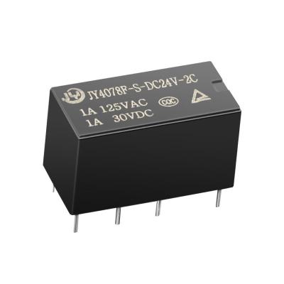 China Sealed Type Conversion Relay Access Control Relay 125VAC/30VDC 2 Pin Signal Relay 8 Groups for sale