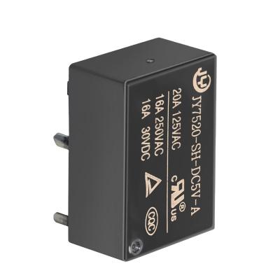 China Sealed Waterproof Relay 16A 250VAC Ultra-small 4 Terminal 1 Group Normally Open Power Relay Electromagnetic Relay for sale