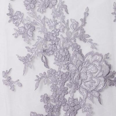 China Viable MX321 Yanzi embroidery lace fabric at wholesale price high quality bridal net embroidery lace for sale