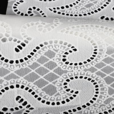 China Yanzi lace fabric 2022 african chic white nigerian milk silk lace fabric viable crochet for women clothing for sale