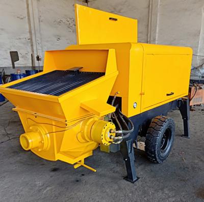 China Mini portable concrete pump, concrete gas price, concrete squeeze pump for sale 25mm for sale