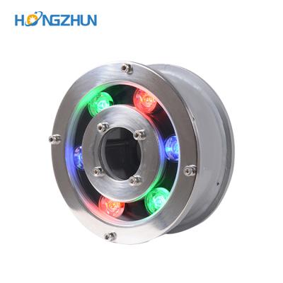 China Garden 12V IP68 Waterproof Stainless Steel Underwater Light 9w 12w 15w 18w Led Fountain Light for sale