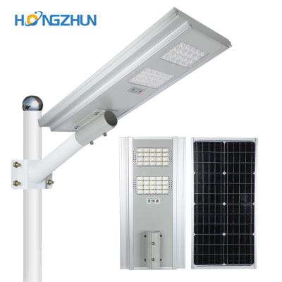 China Smd ip65 100w 150w 200w ROAD high lumens outdoor lightweight waterproof all in one solar led street light for sale