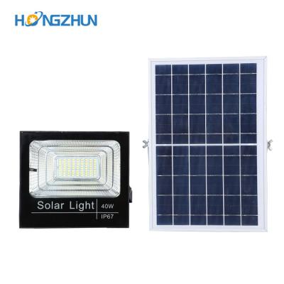 China Bridgelux garden ip67 high quality smd 25w 40w 60w 100w 200w waterproof outdoor solar led floodlight for sale