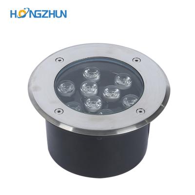 China High power ip67 outdoor lighting waterproof garden 9w 12w 15w 18w 24w 36w 6w led underground lamp for sale