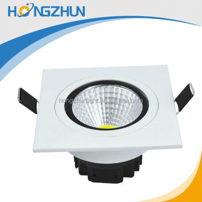 China Hotel Quality Assurance Square COB Led Downlight 15W Led Downlight Square for sale