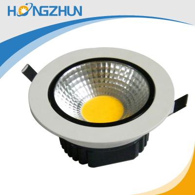 China Hotel Round Aluminum Recessed Led Downlight , Led Ceiling Spot Light 12w 15w 18w 30w for sale