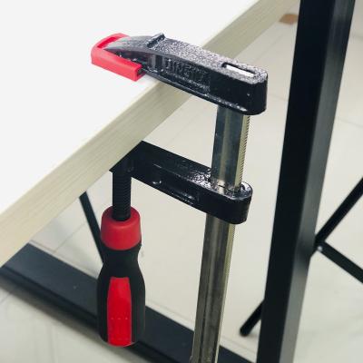 China Durable Heavy Duty F-clamp Bar Clamp For Woodworking Wood Clamping Tool for sale