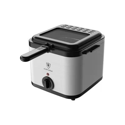 China Low MOQ and household energy saving electric multifunctional fryer household available immediately for sale