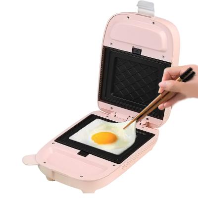 China Household Electric Mini Black Microcrystalline Panel Electric Breakfast Egg Sandwich Maker for sale