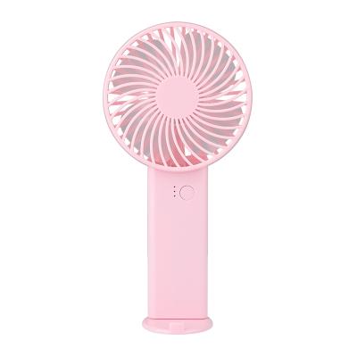 China Carry a must-have in the summer rechargeable portable three-speed four-page handheld fan for sale