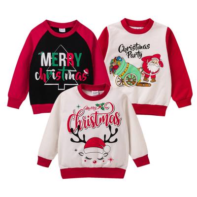 China Baby Boy Girls Christmas Hoodies Breathable Monogrammed Infant Sweatshirt for sale