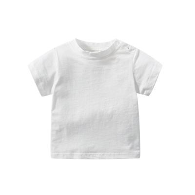 China Breathable Custom Baby T Shirt Printing Newborn Boys Girls Mask T Shirts for sale