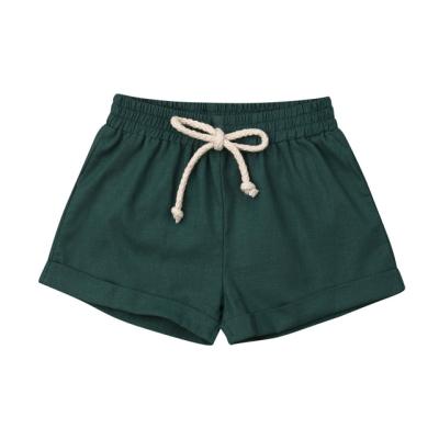 China Breathable Summer Baby Toddler Shorts Boys Girls Cotton Canvas Shorts 2021 PP Kids Harem Short Pants for sale