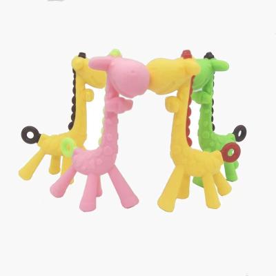 China Eco-friendly Silicone Baby Food Grade Diy Electronic Component Sensory Teether Teether for sale