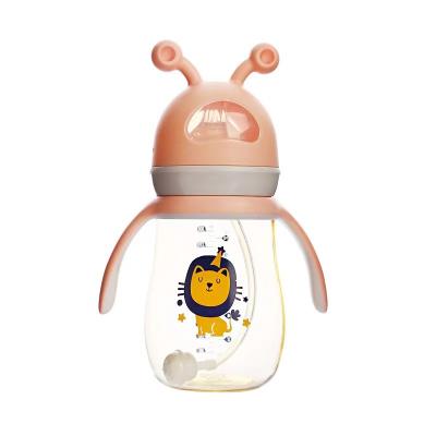 China BPA Free Electronic Components PPSU Milk With Handle Anti Colic Baby Feeding Bottle for sale