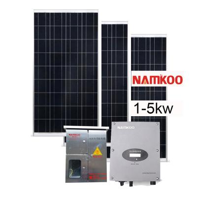 China 2000w 2kw Solar Home Power Energy Storage Complete System For Home Electrical Appliances for sale