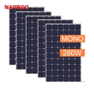 China Hot Selling Solar Power System Solar Panel 220v Solar Panels 280w Top Point Solar Panels for sale