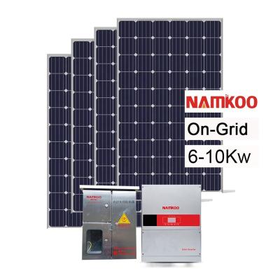 China Commercial Off Grid Solar Power System Home Home Use 8kw 10kw 12kw 15kw Complete Solar Power System for sale