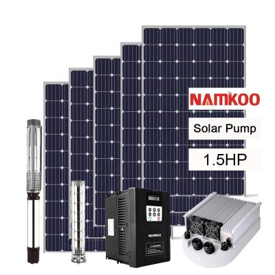 China High Quality Solar Water Pump 1kw Eco-friendly Solar Pump System AC Solar Water Pump For Irrigation for sale