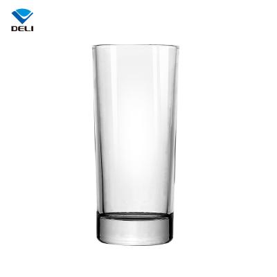 China Cheap Vintage 215ml 7.3oz Crystal Glass Cup Machine Right Side Press For Drinking Water for sale