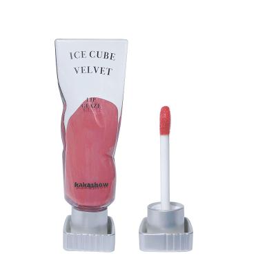 China Hot Selling Waterproof Liquid Lipstick Waterproof Pigment Long Wearing Lip Gloss Private Label for sale