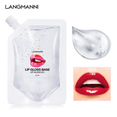 China DIY Lip Gloss Lip Gloss Waterproof Transparent Base Moisturizing and Moisturizing Product New for sale