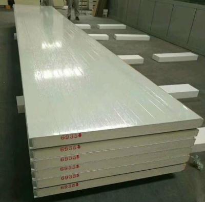 China 950mm 100mm PU Sandwich Panel Fireproof Polyurethane Sandwich Panel Price for sale