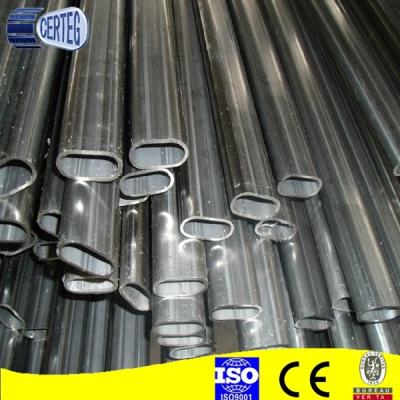 China Oval steel structure pipe/steel pipe pipes ellipse shape for sale