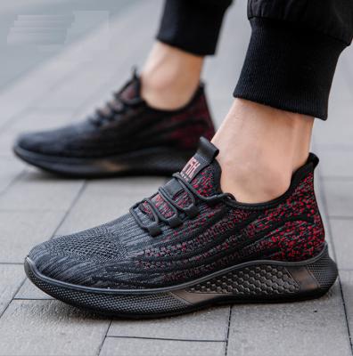 China Fashion Amazon Trend Most Popular Fashionable Walking Shoes Breathable Lightweight Non-slip Running Shoes No Tie Laces Sneakers For Men for sale