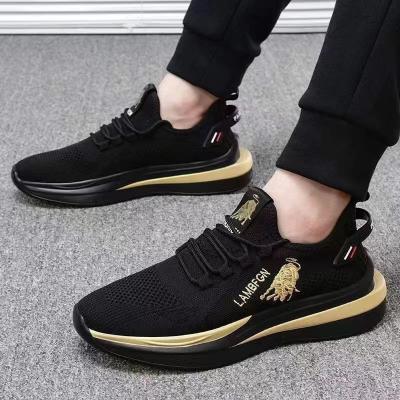 China 2022 Fashion Trend Cheapest Sport Shoes Low Top Casual Running Shoes Lace Up Mesh Breathable Soft Sneakers For Men for sale