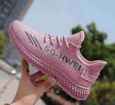 China Zapatillas Deportivas Cheap Fashion Trend Brand Women's Sneakers Fly Woven Breathable Outdoor Running Shoes For Girl for sale