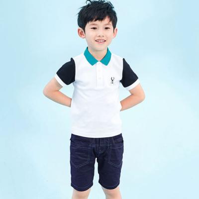 China Wholesale Customized Comfort Kids Anti-pilling Polo Shirts for sale