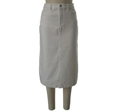 China High Waisted Denim Skirt Long Jean Skirt For A Flattering And Elegant Silhouette for sale