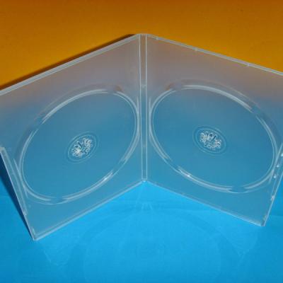 China PP case/cd case 2021 dvd double price good clear storage case with high quality export to USA and Europe for sale